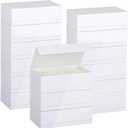 Magnetic Gift Box with Lid 15 Pack 12X6X4 Inch White Gift Boxes Bulk Packaging for Small Business Bulk Gift Boxes for PresentsBridesmaid Proposal BoxCrinkle Cut Paper Shred