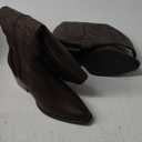 DREAM PAIRS Womens Cowboy Boots Wide Calf Comfortable Pull On Zipper Chunky Heel Pointed Toe Embroidered Western Cowgirl Knee High Boots Ladies Retro Tall Boot (8.5)