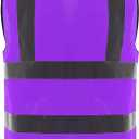 High Visibility Safety Vest ANSI Class 2 Reflective Work Vest with 7 Pockets Construction Vest for Men (M)