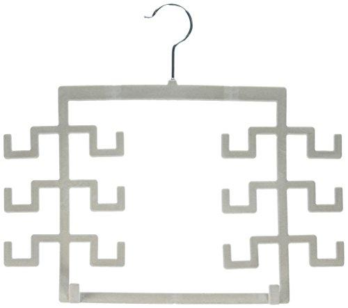 Whitmor Spacemaker Tank Top Hangers-S/2 Gray