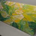 Canvas Wall Art Decor Large Wall Art Pictures for Living Room Artwork for Walls Abstract Green Wall Art Prints Abstract Canvas Art Wall Decor Wall Decorations Bedroom Home Aesthetic Wall Art Decor 24"X48"