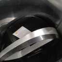 BestOffice | 13 Gallon Trash Can with Lid | Automatic Touchless Garbage Can | Odor Control | Modern Oval Design | Easy to Clean | Stainless Steel | Fits Any Kitchen, Bathroom, Office or Home