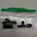 2 Pack Wireless Lavalier Microphone for iPhone iPad and Android Phone, Lapel Mic Plug and Play Wireless Mic Noise Reduction Mini Microphone for Video Recording Interview Podcast Vlog YouTube Tiktok (Without Case, Black)