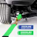 Trekassy Car Tie Down Straps for Trailers with Snap Hooks, Ratchet Straps for Car, Truck, UTV & More, 10000 lb Break Strength, Includes (8) Axle Straps