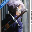 Dragon Ball Z: Cell Saga - Trunks Wall Poster, 34L" x 22.4W", Barnwood Framed Version