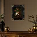 11x14 Vintage Picture Frame Black Baroque Gothic Picture Frames Antique Ornate Victorian for Wall Display, Fits 11x14 or 8x10 Photo with Mat