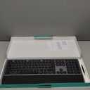 K9100 Wireless Bluetooth Keyboard, Full Size, Multi Devices Keyboard with Wrist Rest, 3-Level Backlit, Number Pad, Rechargeable Quiet for Computer, Laptop, iPad, MacBook, Office, Work.
