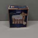 Conair Double Ceramic Hot Rollers for Long, Medium, and All Hair - Hair Curler - Hair Roller Clips Included - 1/2 inch, 3/4 inch, and 1 inch Rollers (20 Piece Set, Tan)