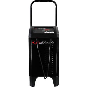 Schumacher Electric Wheeled Battery Charger and Engine Starter, SC1353, 6-in-1, Fully Automatic, with Diagnostics, 200 Cranking Amps, 40 Amp Boost Mode, 6V, 12V, for Car, Truck, and Marine Batteries