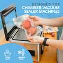 Avid Armor Chamber Vacuum Sealer Bags Heavy Duty, BPA-Free, Pre-Cut Chamber Vacuum Bags for Food Preservation, Freezer Storage, Sous Vide and more, 250/Pack (Clear - 250, 6x12)