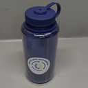 Nalgene Leak Proof Tritan BPA-Free Water Bottle - 32 oz Wide Mouth - Made in the USA for Outdoor Use & Daily Hydration (Denim)