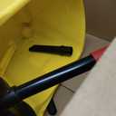 Rubbermaid Commercial Products 31 QT Tandem Mop Bucket and Wringer Combo on Wheels, Yellow, for Floor Cleaning/Wet Mopping
