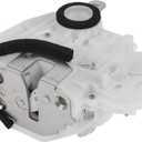 X AUTOHAUX Replacement Rear Left Passenger Side Power Door Lock Actuator Motor for Acura TL 2009-2014 for Acura TSX 2009-2014 for Acura MDX Door Latch Actuator Assembly No.72650STX305 White