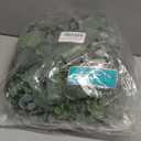 Winlyn 5.9' Long Faux Silver Dollar Eucalyptus Leaves Greenery Artificial Garland in Grey Green for Wedding Arch Swag Backdrop Doorways Table Runner Indoor Outdoor