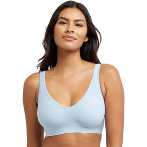 Bali Women's Wireless Bra, Comfort Revolution Seamless T-Shirt Bra, Moisture-Wicking, ComfortFlex Fit (XX-Large)