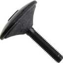 1 1/8" 3K Carbon Fiber Cycling Headset Stem Top Cap with M6x35mm Titanium Bolt