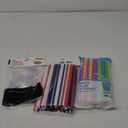 Party Straws and Plastic Cutlery Forks/Spoons