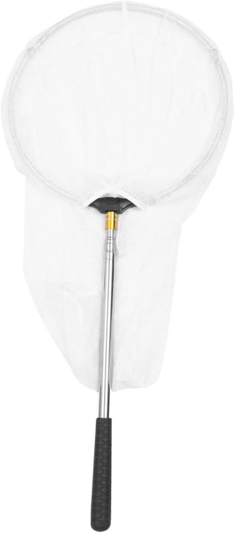 Extendable Fishing Net with Telescopic Handle Durable Catching Net for and Fish Foldable Design for Outdoor Exploration and