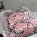 Adrianna Papell Women's Boat Neck Midi Dress (14, Black/Pink Multi)