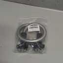 Yanwoo 304 Stainless Steel 2 Feet Short Garden Hose with Female to Female Connector, Water Hose, Metal Hose, Heavy Duty Outdoor Hose (2ft)