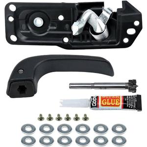 Lelecar 20833606 Driver Side Interior Door Handle for Chevy Silverado/GMC Sierra 1500 2500 3500 2007-2013 Tahoe/Yukon 2007-2014 Replaces 80374