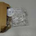 DANLI Christmas Decorations 3PCS Christmas Window Lights Battery Operated Snowflake String Lights with Suction Cup for Christmas Window Decorations Fireplace New Year,White