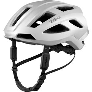Sena C1 Smart Cycling Helmet (Large, Matte White)