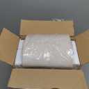 20.5" White Modern Ceramic Bedside Lamp Set of 2 for Bedroom Decor Farmhouse Table Lamp for Living Room Office Dorm