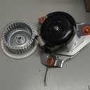 Criditpid Replacement HC21ZE125A J238-100-10110 Draft Inducer Motor for Carrier Furnace, HC21ZE125 Exhaust Venter Motor for Bryant Payne Furnace.