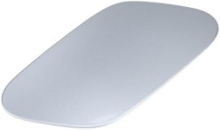 Hihaha Fuel Tank Door Cap for Volkswagen Golf 2014-2019 Fuel Filler Flap Cover Clip Type No.5G0809909 Silver Tone ABS