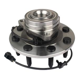 KUSATEC 515089 Front Wheel Bearing and Hub Assembly Compatible with 2003-2005 Dodge Ram 2500 3500, 8 Lug Bolts w/ABS