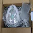 BEAUTURAL Mini Travel Steam Iron for Clothes with Dual Voltage, Temperature Control, Non-Stick Soleplate and Cord Storage, Ideal for Sewing, Quilting and Handcraft (White)