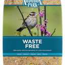 Audubon Park Waste Free Wild Bird Seed, No Mess Bird Food for Outside Feeders, 15-lb. Bag