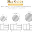 Vintage Gold Round Mirror 23.6inch Decorative Bow Mirrors for Wall Antique Bathroom Vanity Ornate Wall Mirror, Baroque Bow Decor with Metal Frame for Living Room, Entryway, Bedroom, Hallway