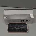 Loud Alarm Clocks for Bedrooms Heavy Sleepers, Digital Clock with Night Light, Large Display, Dual Alarm, Snooze, Dimmable Bedside Alarm Clock for Kids Teens Boys Girls (Pink)