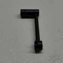 Moen Matte Black Align Pivoting Double Post Modern Toilet Paper Holder, YB0408BL