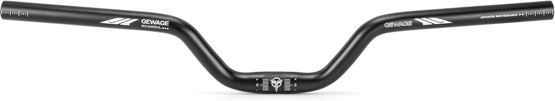 25.4 Bike Handlebar - 30mm, 55mm, 70mm, 90mm,120mm Riser Handlebar - 620mm Aluminium Alloy Mountain Bike Bicycle Handlebars (25.4-70mm Rise)