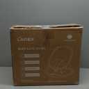 LAREX Baby Swing Infant Swing Electric Toddler Baby Rocker Portable for Newborn Boy Girl, 5 Sway Speeds with Remote Control, 10 Preset Melodies and Bluetooth, 0-6 Months Max 20 Lbs (Black)