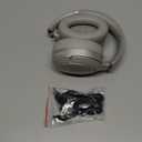 RUNOLIM Hybrid Active Noise Cancelling Headphones, 70H Playtime, Built-in Microphone, Bluetooth Wireless Over Ear Foldable Headphones with HiFi Audio, Home Travel Office (Silver)