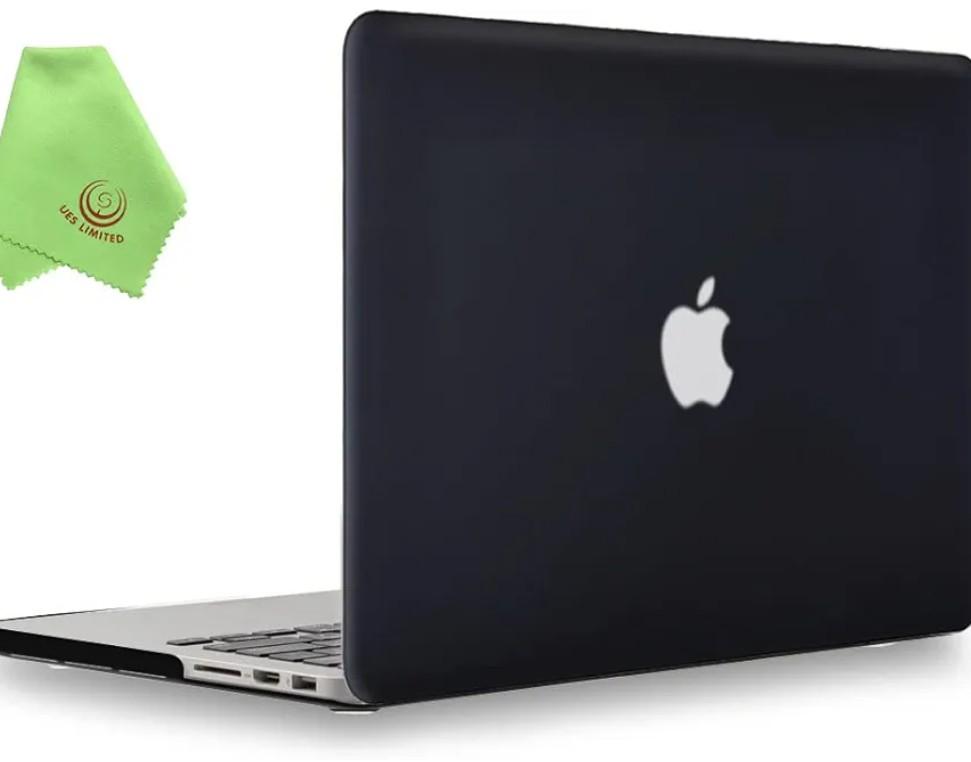 UESWILL Matte Hard Shell Case Cover Compatible with MacBook Pro (Retina, 13 inch, Early 2015/2014/2013/Late 2012), Model A1502/A1425, No CD-ROM, No USB-C, Gray