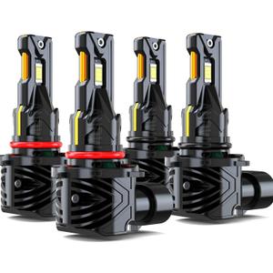 Lights Compatible for Toyota Sienna Light Bulbs, Years: 2004 2005 2006 2007 2008 2009 2010, for Off road Use, Pack of 4