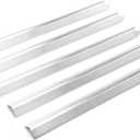 Uniflasy Grill Heat Plates Replacements for Charbroil Performance 463448021 463449021 463365021 5-Burner Grill 463351021 463352521 4Burner Gas Grill Stainless Steel Heat Shields Burner Covers 5Pack
