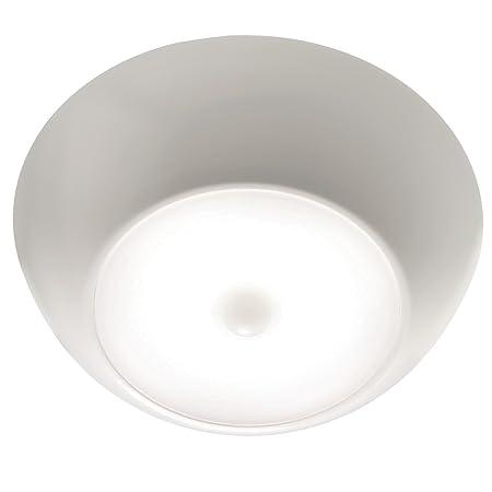 Beams MB990 300 Lumen LED UltraBright Wireless Battery Powered Motion Sensing Indoor/Outdoor Ceiling Light, 1-Pack, White