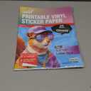 Premium Glossy Printable Vinyl Sticker Paper - Waterproof Quickly-Dries Strong-Adhesive 20 Sheets for Pet Photos & Kids Crafts, Tear-Resistant Decals (Letter Size 8.5"x11") for Inkjet Printers