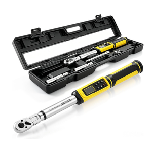 3/8" Drive digital torque wrench with flex head Set (10-100 ft-lb)