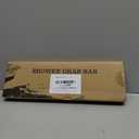 AmazerBath Shower Grab Bars for Bathtubs and Showers, Handicap Grab Bars for Shower Anti Slip, Shower Grab Bars for Senior for Wall Stainless Steel, Holds up to 500LBs, 12" L x 1" D, Brushed Nickel
