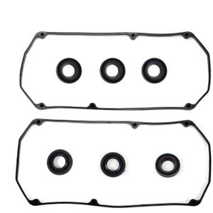 Donepart VS50461R Valve Cover Gasket for 1995-2000 Dodge 2.5L 1995-2008 Mitsubishi 3.0L 3.5L 3.8L VC410 Automotive Replacement Valve Cover Gasket Sets
