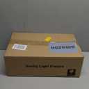 3-Light Bathroom Light Fixtures, 17.23" Black Modern Vanity Lights with Clear Glass Shade, Bathroom Wall Lamp for Mirror Kitchen Living Room Hallway Cabinet Porch