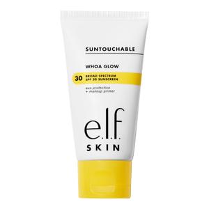 e.l.f. SKIN Suntouchable Whoa Glow SPF 30, Sunscreen & Makeup Primer For A Glowy Finish, Made With Hyaluronic Acid, Vegan & Cruelty-Free, Packaging May Vary, Sunburst (1.69 Fl Oz (Pack of 1))