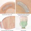 20 Pack Colostomy Bags, One Piece Ostomy Bag Ostomy Supplies, 15 mm-60 mm Cut to Fit Drainable Pouches with Closure for Ileostomy Stoma Care